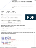 Creating Custom Content Panes via Code [Drupal 7]