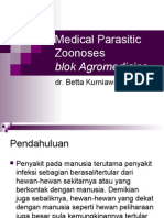 Medical Parasitic Zoonoses