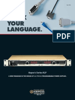 WE Speak Your Language: Kepco's Series KLP