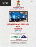 Download Maintenance Manual for Wagons by S De SN261350556 doc pdf