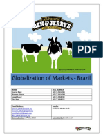 Globalization of Markets - Ben & Jerry's