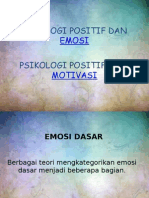 Emosi Dan Motivasi Dalam Psikologi Positif