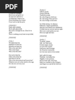 Hasbi Rabbi Jallallah Lyrics | PDF
