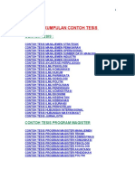 Download KUMPULAN CONTOH TESIS by satria2008 SN26135677 doc pdf