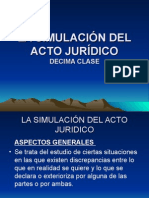 Simulación de Acto Juridico