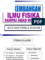 Kuliah Pendahuluan Fisika Dasar