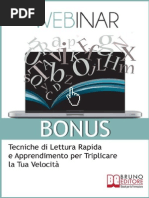tecniche di lettura rapida e apprendimento veloce 3x