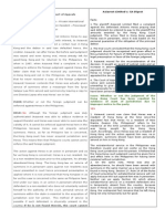 295 SCRA 469 - Conflict of Laws - Private International Law - Service of Summons To A Non Resident - Processual Presumption