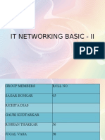 It Networking Basic - Ii