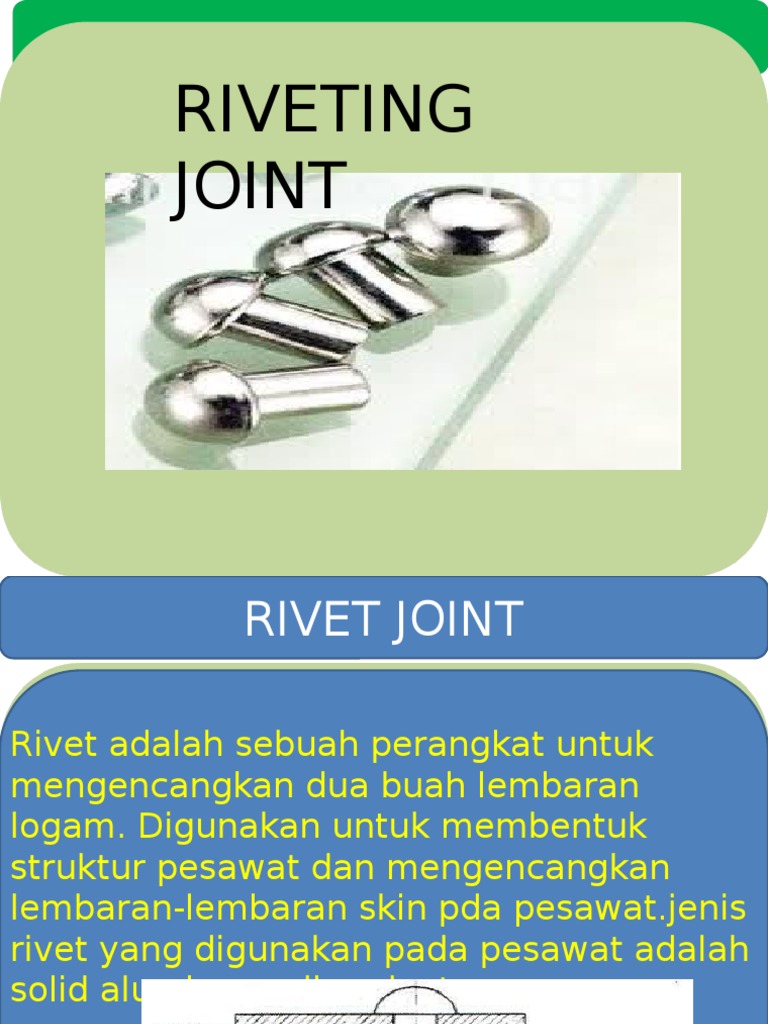 Jenis dan Fungsi Rivet dalam Pesawat | PDF