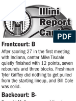 Report Card: Indiana at Illinois