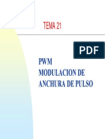 Configuración PWM en PIC