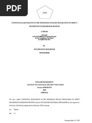 Thesisq 1 2 3 4 5 2010 Dah Jadi Sitiblog Pdf Translations Grammatical Number