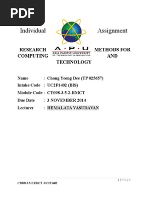RMCT Assignment