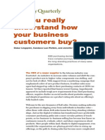 Do You Really Understand How Your Business Customers Buy