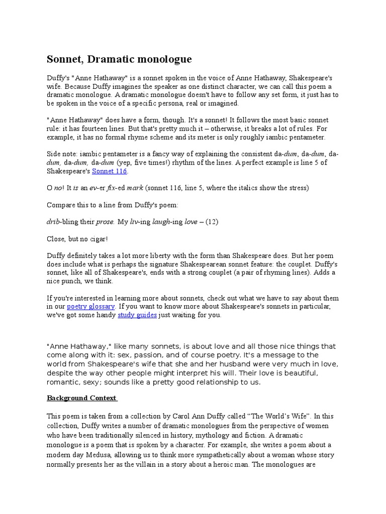 Ann Hathway Sonnets Poetry