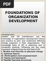 Foundation of Organization Development