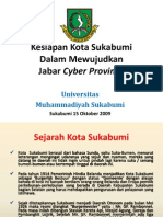 Kesiapan Kota Sukabumi Dalam Mewujudkan Jabar Cyber Province