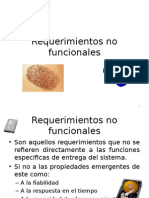 Requerimientos No Funcionales