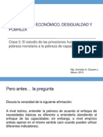 Desarrollo Económico, Desigualdad y Pobreza Clase 2 PDF
