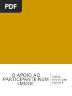 PT O Apoio ao participante num sMOOC Session 4
