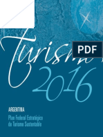 Plan Federal de Turismo - Argentina 2016