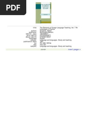 B 46 Linguistics English Language - 