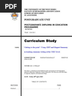 "Getting To The Point": Using GIST and Magnet Summary in Teaching Summary Writing at The CSEC Level.