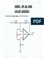 Example An Op Amp Circuit Analysis Lecture