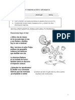 Prueba Primer Grado