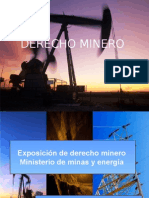 Diapositivas de Derecho Minero