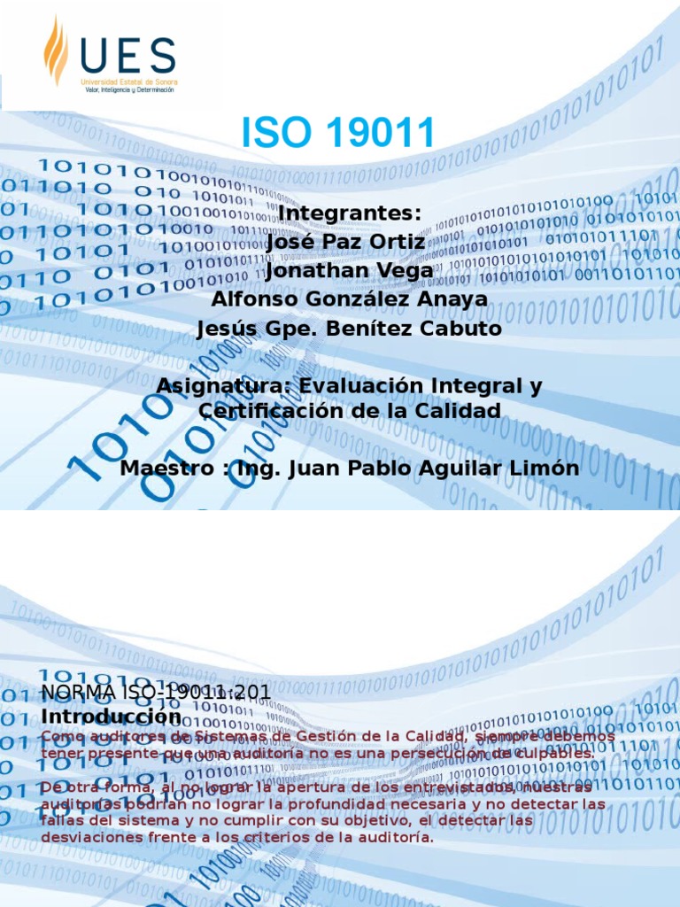 Guía Completa sobre ISO 19011 | PDF | Contralor | Calidad (comercial)