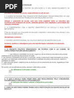 Gestão e Organização Escolar