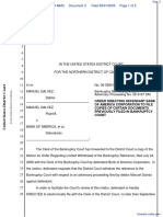 Galvez v. Bank of America Corporation Et Al - Document No. 3