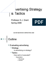 Advertising Strategy & Tactics: Evaluating Reach vs Frequency