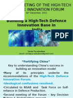 High-Tech Defence Innovation Forum Meets to Build India's Base