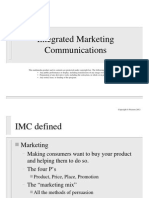 Integrated Marketing Communications