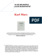 Marx, Karl - O 18 Brumario de Louis Bonaparte