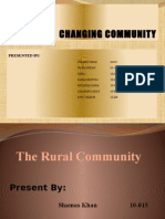 Changing Community