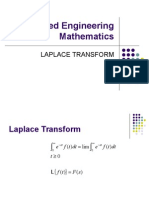 Advanced Engineering Mathematics: Laplace Transform