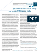 Social Policy Role Emerging Economies China India