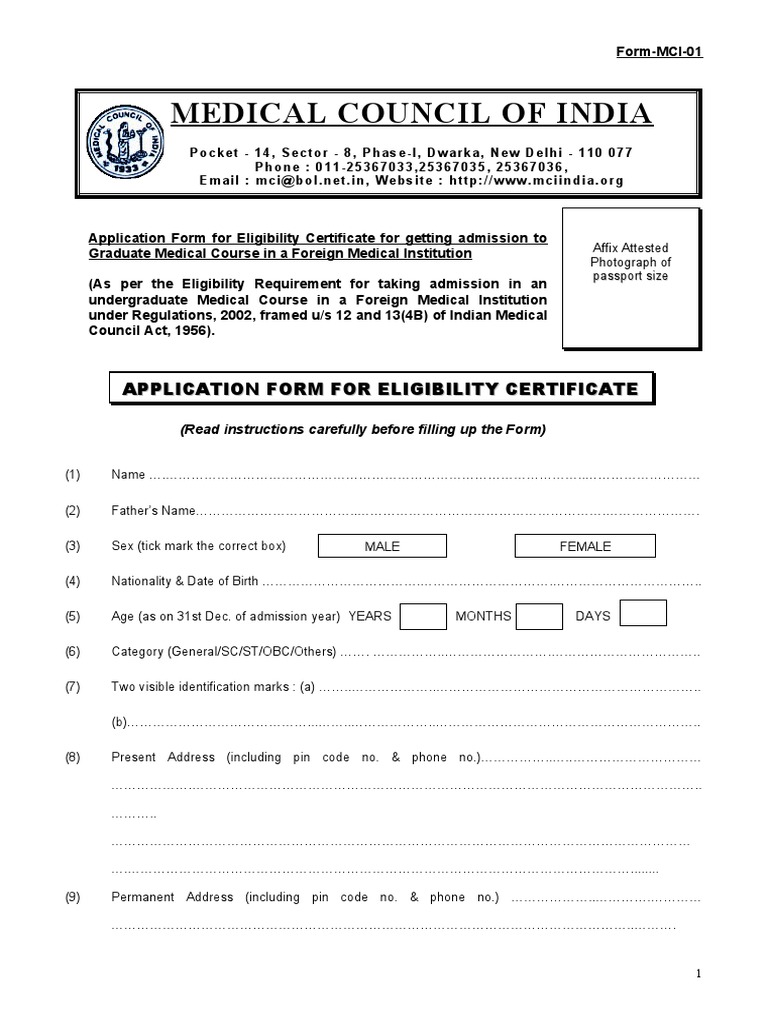 Eligibility Certificate Business