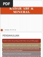 Download Analisis Kadar Abu Dan Mineral by Mawi Wikir SN261446320 doc pdf