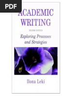 3 Academic Writing Exploring Processes and Stra