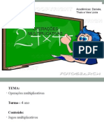 Slide Matemática