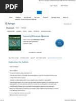 Download Journal of Electronic Materials by Sanjib Baglari SN261450254 doc pdf