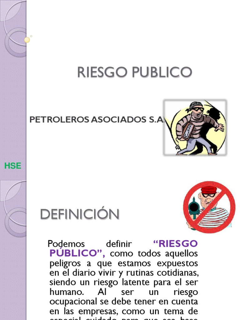 Riesgo Publico | PDF | Peatonal | Secuestro