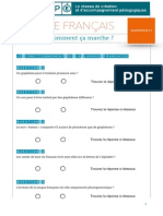 Vrai-Faux Pour "Et Le Français, Comment Ça Marche?"