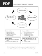 Problem-Solving Steps - Ingenuity Challenge