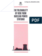 Tolerability of Risk From Nuclear Power Plants